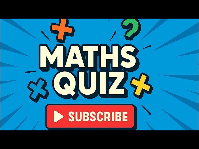 Live Quiz Challenge #maths #mathchallenge #multiplication
