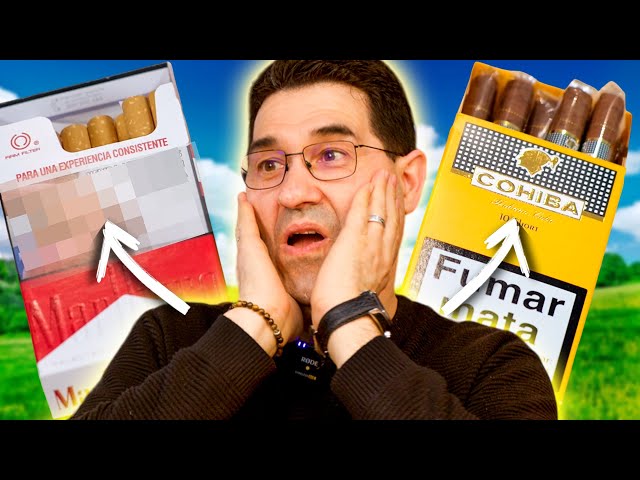 🔥 Cigarrillos Marlboro vs Puros Cohiba (Cuba) ¿Cuál es PEOR? ¿Cuál es más dañino? ¿Cómo se hace?