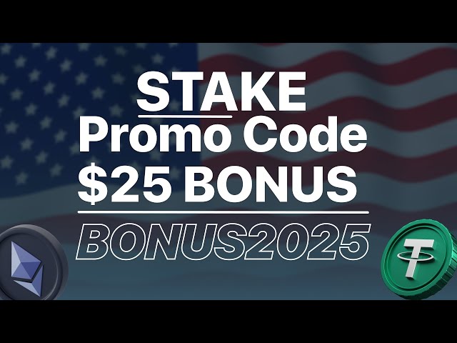 Stake US Promo Code "BONUS2025" — Get $25 SC + 250K GC Free (NEW Code 2025)