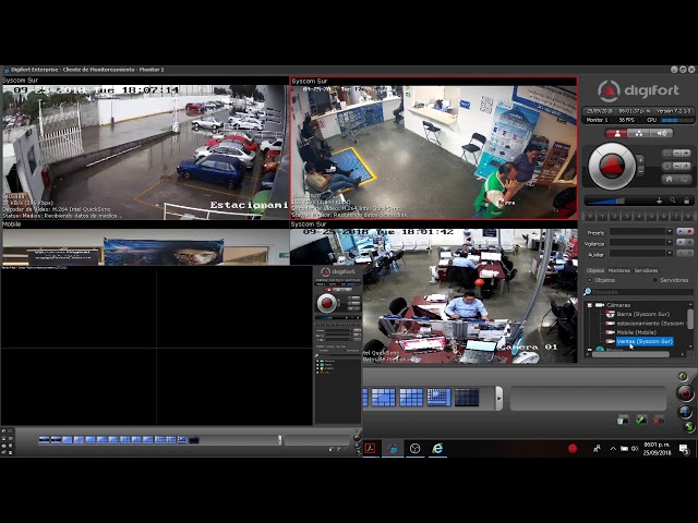 Digifort Virtual Matrix (Video Wall)