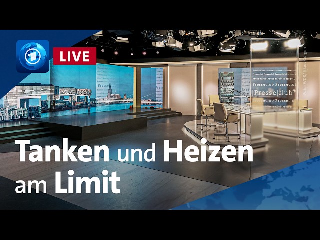 Tanken und Heizen am Limit: Was hilft gegen die hohen Preise? | ARD-Presseclub