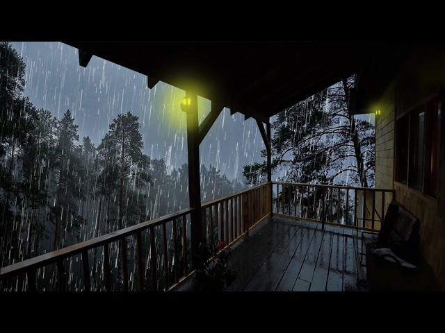 Lluvia Relajante Para Dormir - Sonido de Lluvia y Truenos, Rain Sound for Sleeping, Rain sound 426