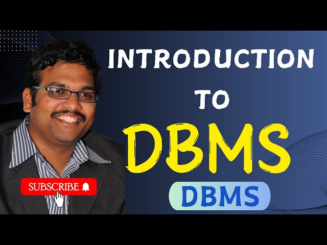 INTRODUCTION TO DATABASE - DATABASE MANAGEMENT SYSTEM