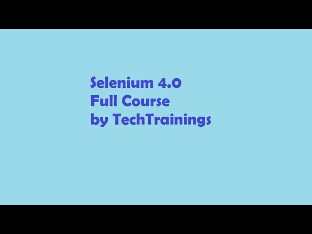 Selenium Full Course for Beginners to Advanced | Session9 | Java + Automation Testing | 2026