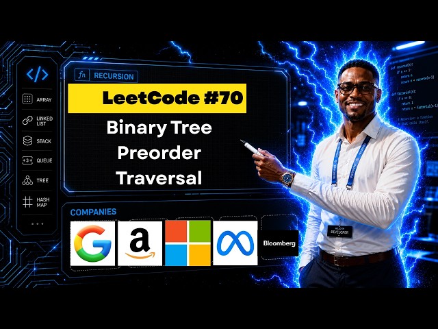 Preorder Traversal Recursive Approach (Part 1) — Binary Tree Series