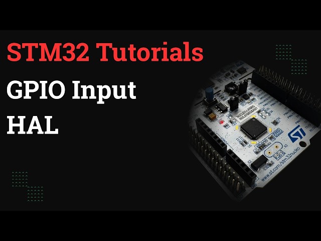 STM32 and STM32CubeIDE Tutorial #3: GPIO Input Mode, HAL