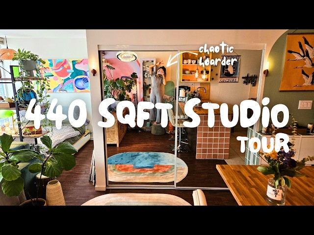 How a Chaotic Non-Designer Created This Studio Home