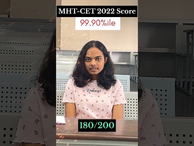 Story of Dedicated MHT-CET Topper🔥 | How She Cracked COEP CS | Toppers Strategy 📝 #coep #shorts