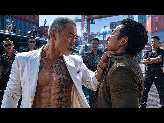 【Chinese drama】Gangsters Unmask the Undercover Cop — The Port Turns Into a War Zone