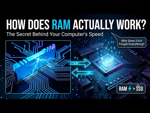 How Does RAM Actually Work? (Explained Simply) 