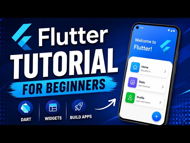 Flutter Tutorial - MaterialApp & Scaffold | Episode 14