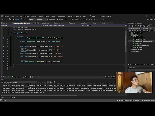 Buenos hábitos en la programación: Builder Pattern en C# (.NET)