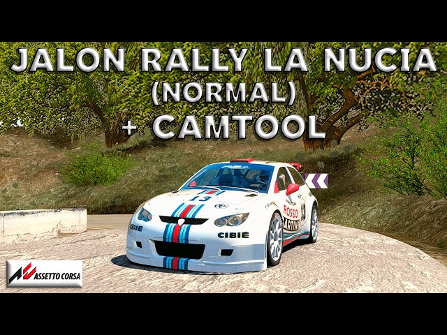 🔥 Assetto Corsa RALLY STAGES: JALON (Normal) (Alicante) | CAMTOOL + Proton Satria NEO S2000