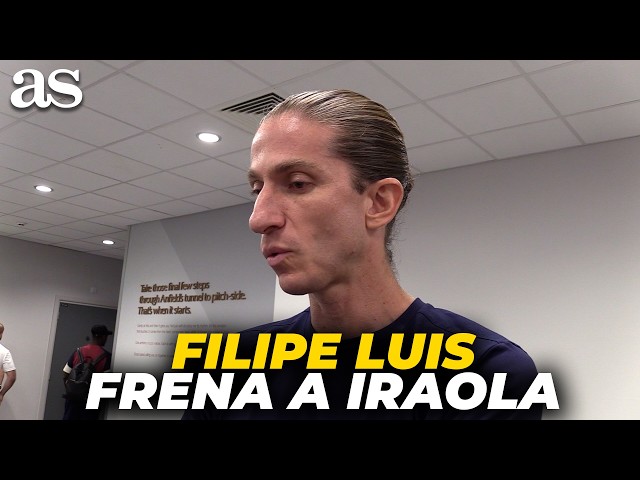 FILIPE LUÍS frustra el debut de IRAOLA en ANFIELD