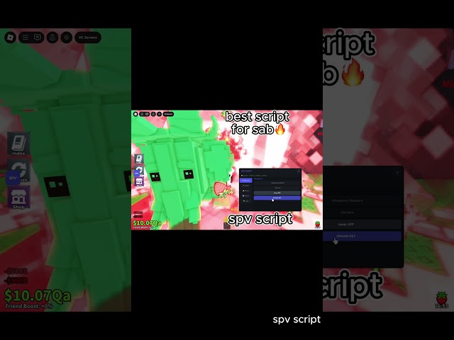Sab best admin command script🔥  #roblox #stealabrainrotspawner #gta5_fivem_tricks  #petsimulatox