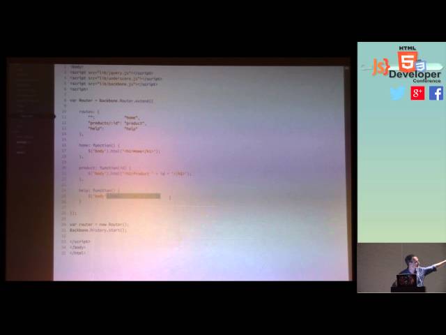 HTML5DevConf: Christopher Coenraets "PhoneGap and Backbone.js"