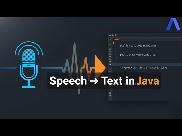 Java Speech to Text AssemblyAI API Tutorial (Step by Step)