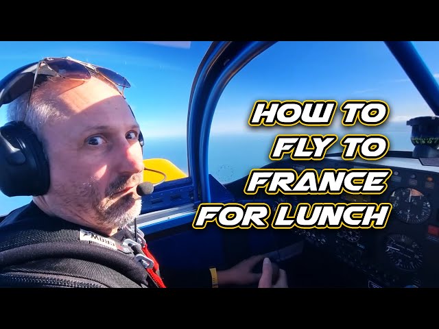 How do you fly to France with a PPL?