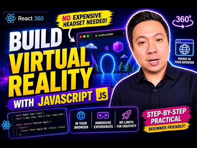Want to build Virtual Reality experiences using JavaScript React?