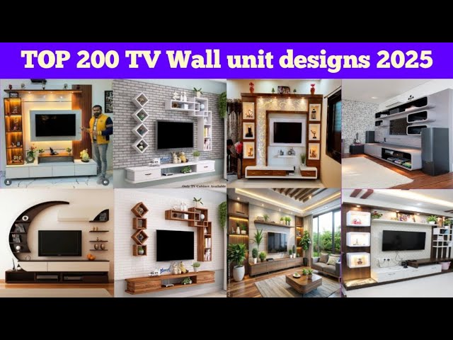 200 Modern TV Unit Design Ideas ForBedRooms 2026 | TV Stand & Wall DecorIdeas & Wall Cladding
