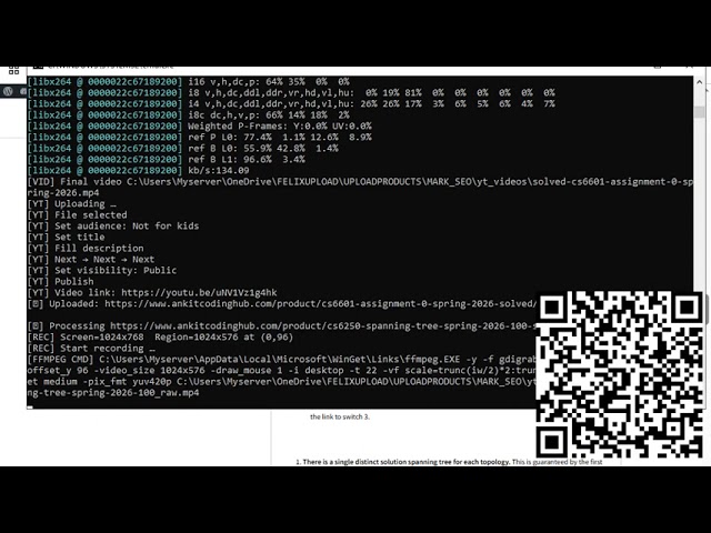 [SOLVED] CS6250 Spanning Tree Spring 2026 100%