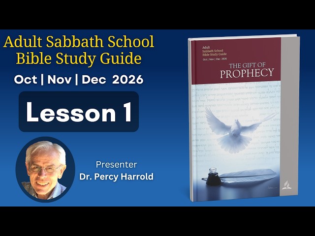 2026 Q4 Lesson 1 – The Creator Speaks – Audio by Dr Percy Harrold