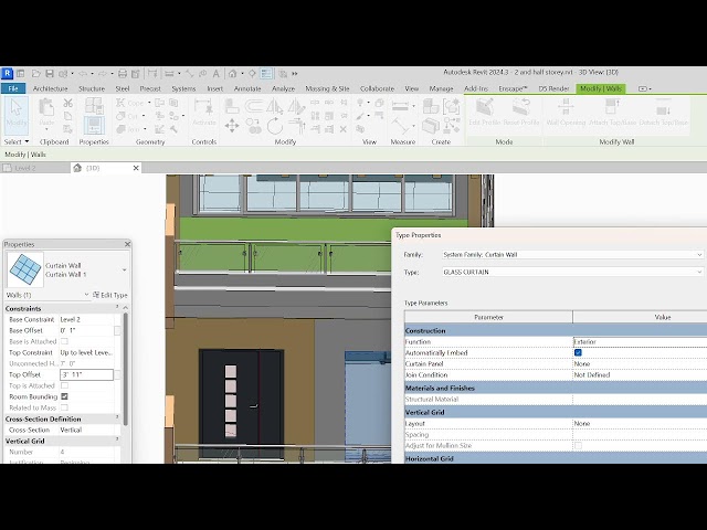 revit autocad to revit modeling part-5