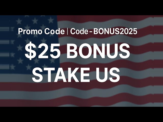Stake US Promo Code "BONUS2025" — Get $25 SC + 250K GC Instantly (FREE Stake US Code Review 2025)