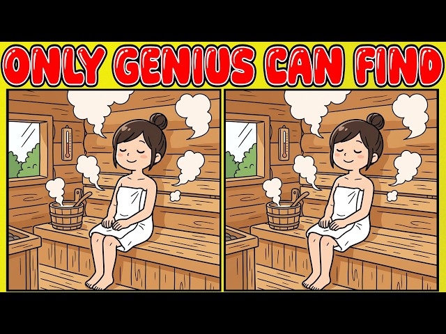 Only 1% of People Over 60 Can Find All 3 Differences in 90 Seconds!! Brain Gym 🧠