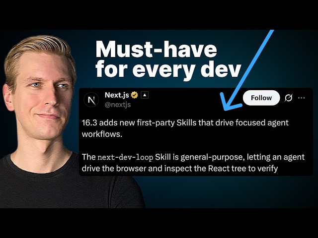 next-dev-loop + agent-browser is a must-have for every developer (quick demo)
