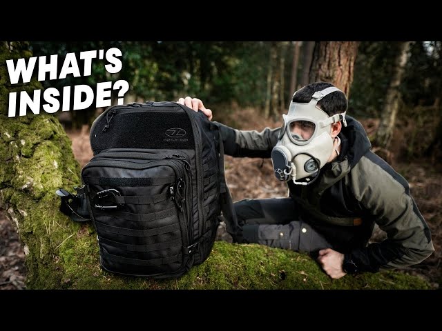 Camping with Most EXPENSIVE Prepper Survival Kit in the UK