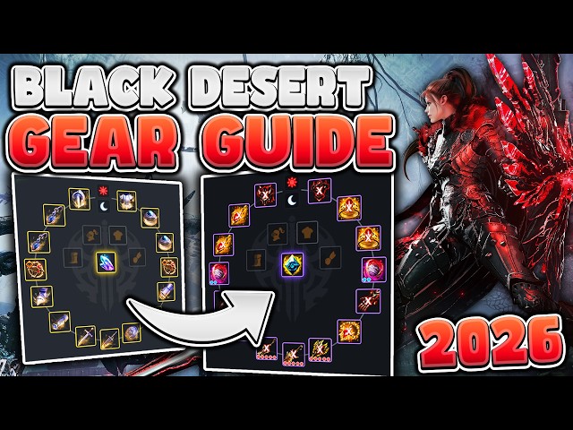 BDO Gear Progression Guide 2026 | Complete Early to End Game | Black Desert [UP TO DATE]