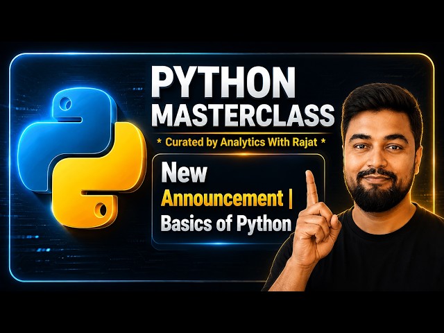 Course Announcement & Basics of Python | Module 1