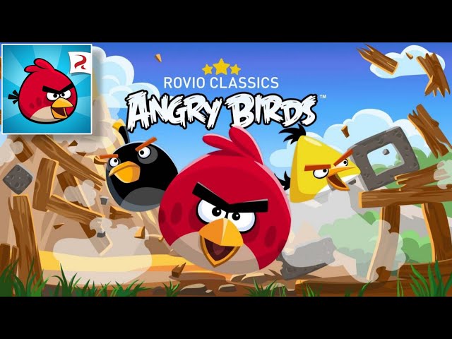 Angry Birds Classic - Tutorial Gameplay Walkthrough (iOS/Android)