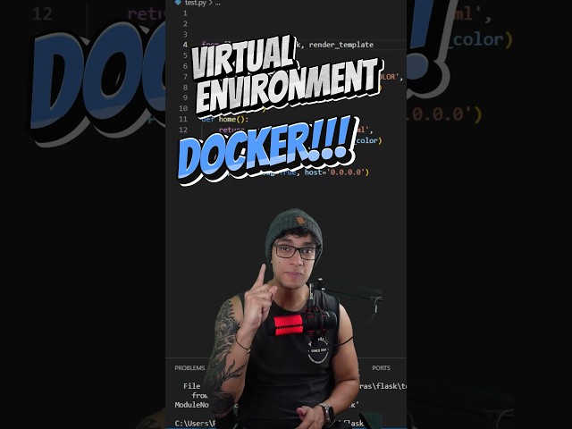 PARTE I Variables de entorno en docker. #programacion #python #docker
