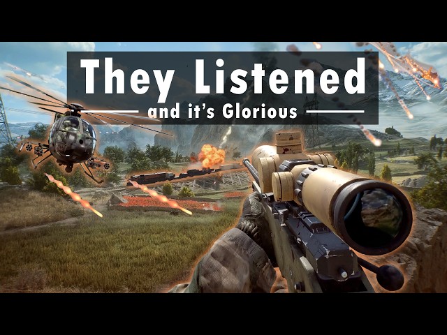Battlefield 6 is finally a Battlefield Game