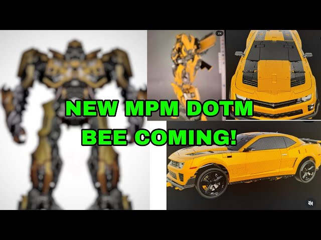 GREATEST BAYVERSE BEE FIGURE EVER? New 3p MPM DOTM Bumblebee COMING! Transformers News!