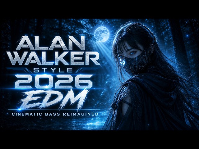 Alan Walker Style Full Bass Remix 2026 | Where You Fade | Emotional Night Drive Mix