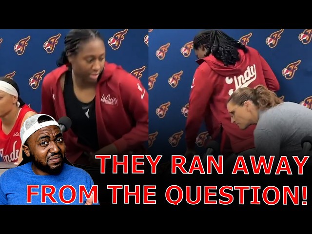 WOKE WNBA Players FLEE Press Conference IMMEDIATELY After Confronted With Basic Biology Question!
