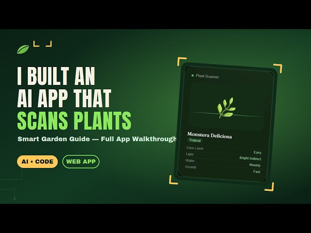 AI-Powered Garden Assistant Web App | Plant Scanner + Chatbot Demo #SmartGardenGuide #PlantCareApp