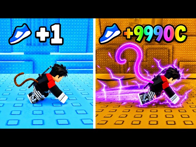 How Fast Can YOU Complete WORLD 1 in +1 Speed Monkey Escape? (Roblox)