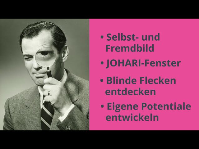 Selbstbild und Fremdbild im Führungsalltag - das JOHARI-Fenster als Selbstanalyse-Tool