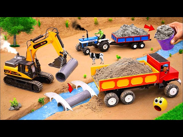 diy diorama making mini motor water pump science project | how to make |  ⁨@sanocreator⁩