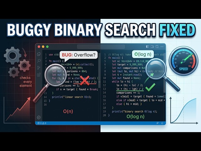 Binary Search — Why Your Version Has Bugs (Rust)