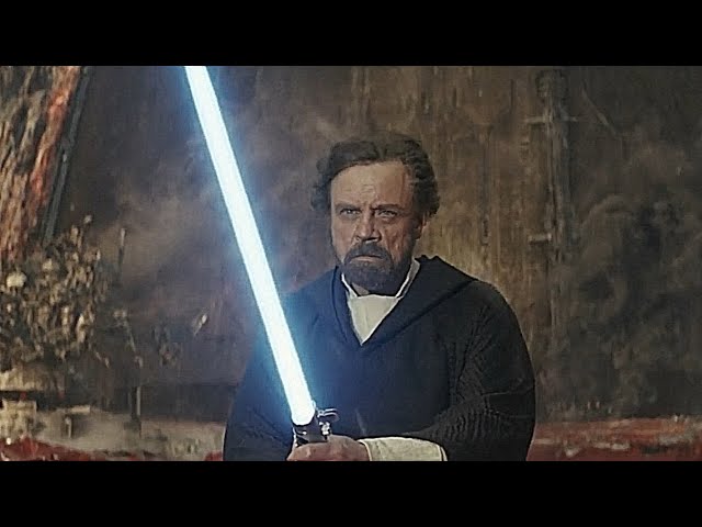 Luke Skywalker vs Kylo Ren - Star Wars :  The Last Jedi