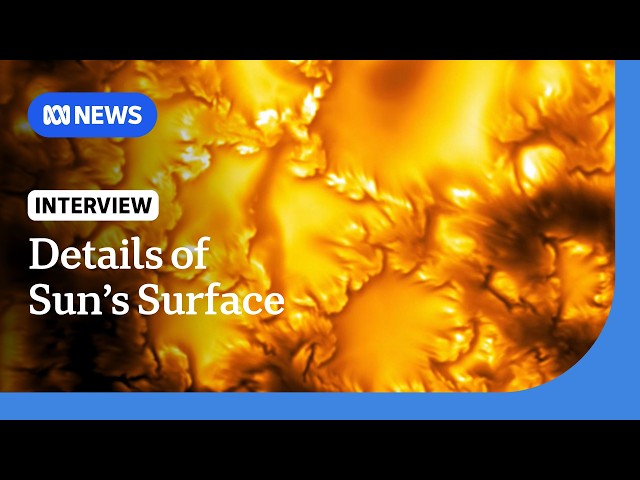 Most detailed view of Sun's surface captured by world's largest solar telescope | ABC NEWS