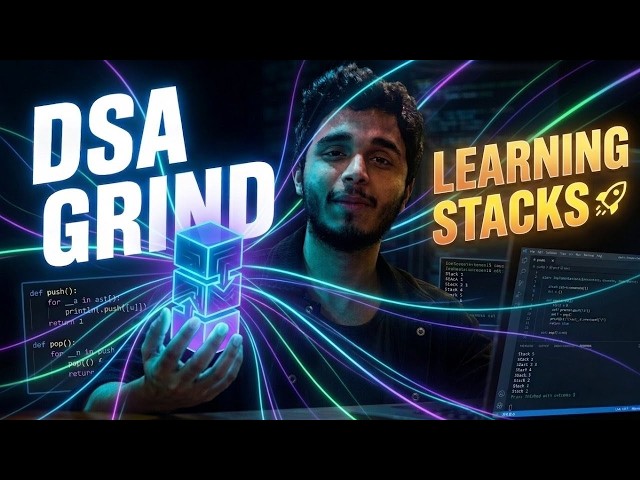 Day #97 | DSA & LeetCode Journey | Stacks | Live Coding Session