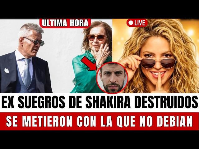 SHAKIRA DERROTA a sus EX SUEGROS - LOS PADRES de GERARD PIQUE