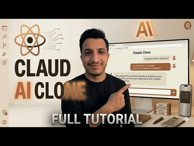 Build an AI Chatbot Like Claude Using React JS & Groq API ⚡