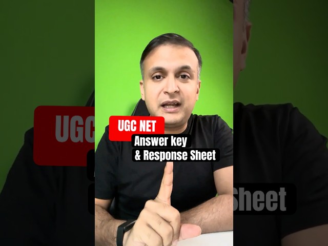 Official: UGC NET Dec 2025 Answer Key & Response Sheet OUT! 🔥